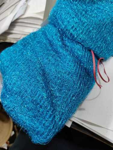 Glossy Blue Decoration Net For Parties And Events - Net Material Various Sizes Glossy Finish | Unmatched Quality Good Strength Defect-Free Range