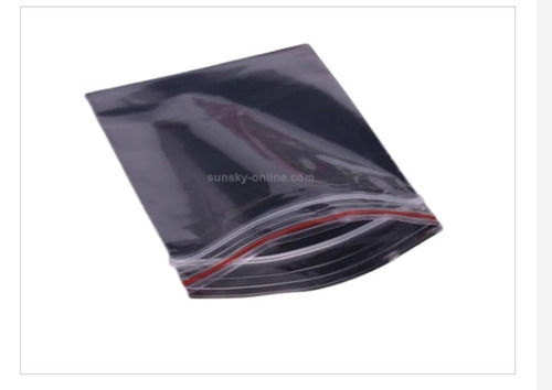 Rectangular Polypropylene 0.3 Mm Thick Black Plain Plastic Seal Bag