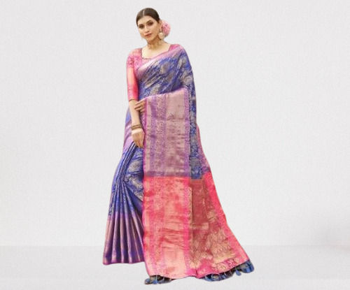 Summer Fashionable And Multi Color Printed Pattern Silk Designer Saree For Ladies Party Wear 