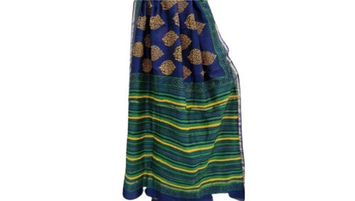 Summer Multi Color And Printed Pattern Cotton Silk Designer Saree For Ladies Party Wear