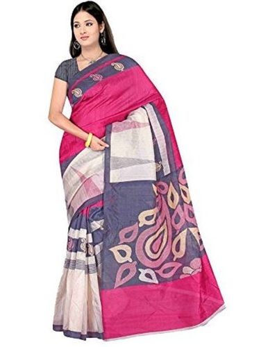 Summer Multi Color And Printed Pattern Cotton Designer Saree For Ladies Party Wear