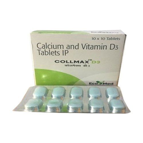 Ecomad Calcium And Vitamin D3 10 X 10 Tablets In Box