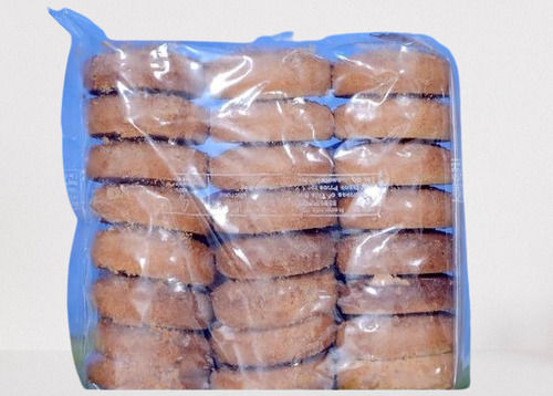 Pack Of 200 Gram Sweet And Delicious Crispy Brown Round Atta Cookies