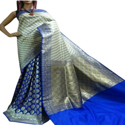 Printed Banarasi Saree