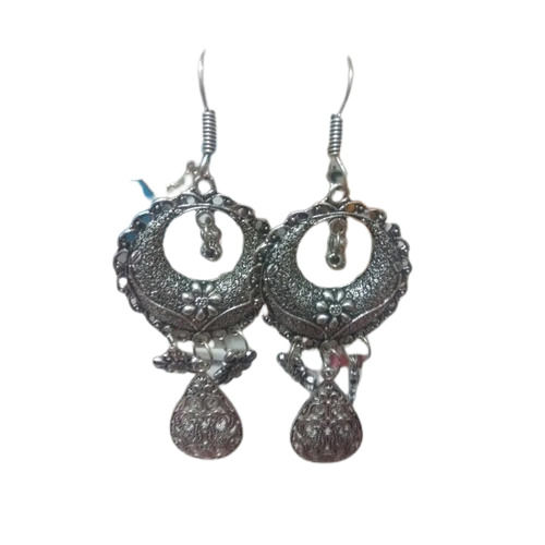 Trendy And Stylish Oxidized Silver Earring For Women Weight: 50 Gm  Kilograms (Kg)