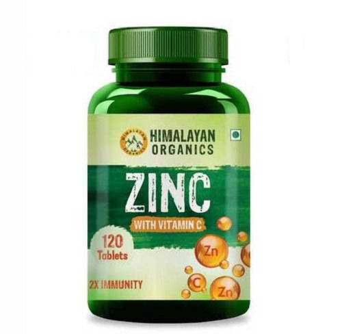 Himalayan Organics Zinc With Vitamin C Tablets