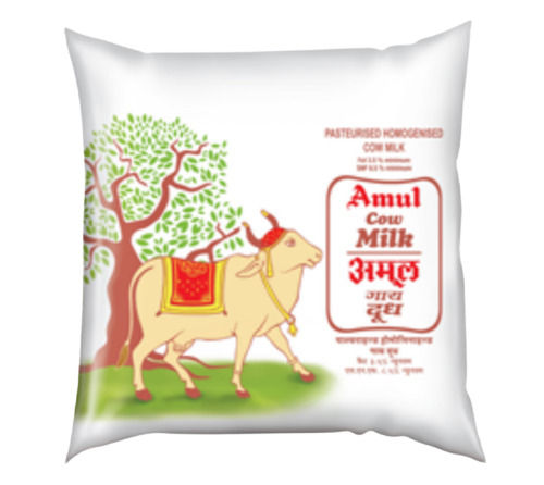 Rich In Vitamin Tasty Hygienically Packed Healthy And Fresh Amul Cow Milk