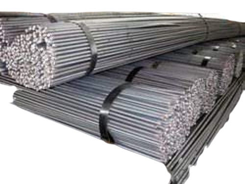 Iron Silver Color Round Polished Tmt Bar For Construction Use