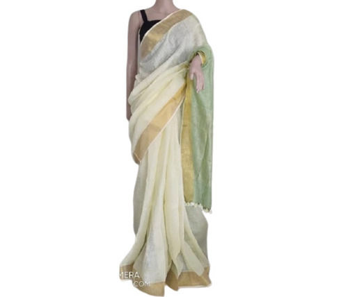 Semi Automatic  Casual Wear Easily Washable And Breathable Designer Lemon Yellow Fancy Color Plain Silk Sarees 