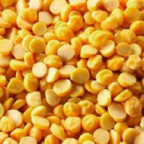 1 Kilogram Pure And Dried Semi Round Shape Unpolished Split Chana Dal