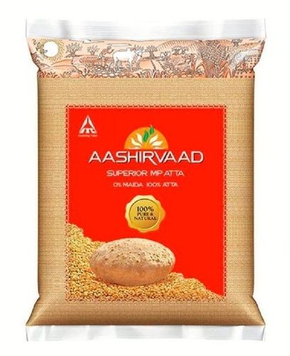 Brown 5 Kilogram Food Grade No Additives And Preservatives Aashirvaad Wheat Flour