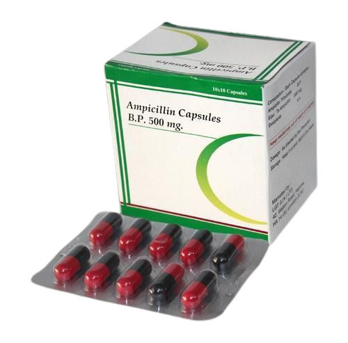 Ampicillin Bp 500 Mg Capsules  General Medicines