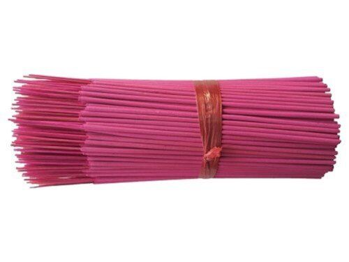 Low Smoke Lightly Scented Fresh Fragrance Pink Rose Incense Sticks For Meditation And Spiritual Purposes