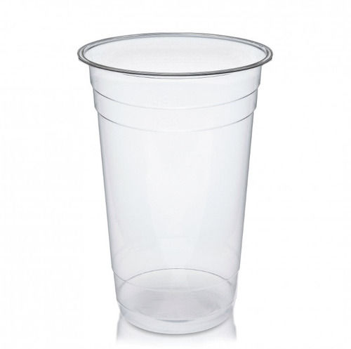 200 Ml 5 Inches Long Round Plain Transparent Plastic Disposable Glass