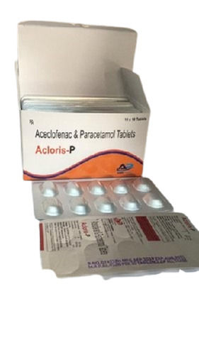 Aceclofanec And Paracetamol Tablets (Acloris-P)