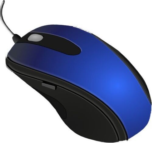 Iconz Wired Professional Mouse Blue