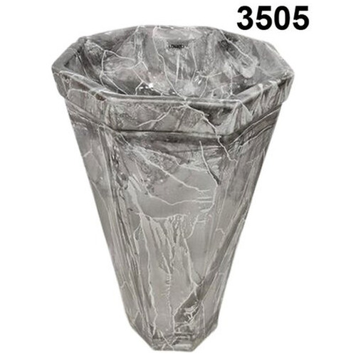 Grey Ceramic Wash Basin - Color: Any Color