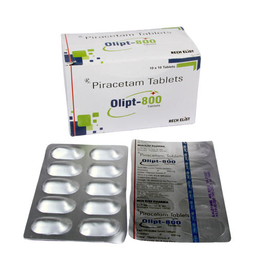 Olipt-800 पिरासिटम टैबलेट 800 Mg