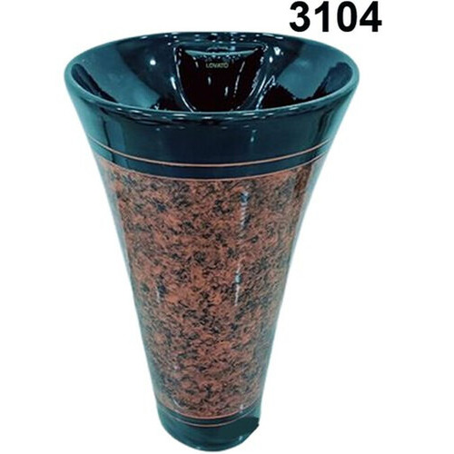 Ceramic Round Printed Wash Basin - One Piece Structure, Glossy Finish, Scratch Resistant, Easy To Clean, Eco Friendly, Sturdy Design