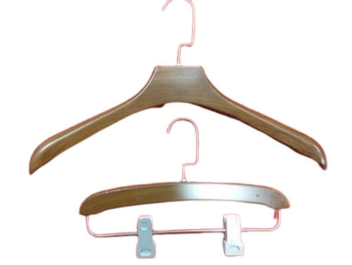 Termite Resistance Polished Smooth Wooden Clothes Hanger