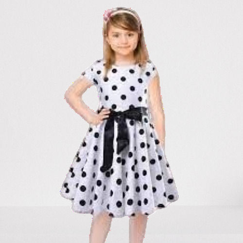 Yellow Polka Dot Dress Outfit for Kids