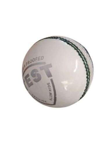 Leather White Cricket Ball