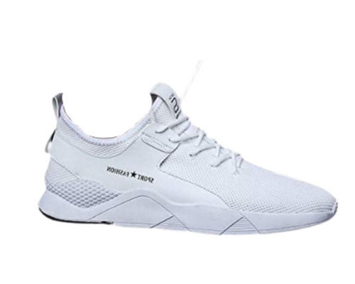 PU Regular Lace Up Mens Sneakers