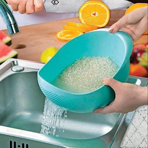 Reasonable Rates Mix Rice Vegetable Noodles Pasta Washing Bowl, For Home, Size: Free