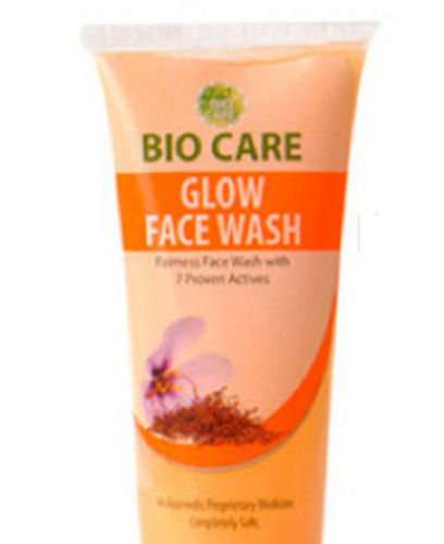 Pack Of 120ml Suitable With All Type Of Skin Bio Care Glow Face Wash