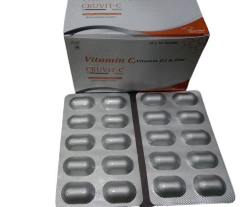 Raw Materials Drug Type Allopathic Cruvit C For Adults