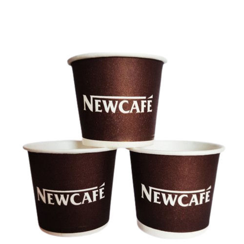 Biodegradable And Disposable Newcafe Printed Coffee/tea Paper Cup 100 Ml,50pcs