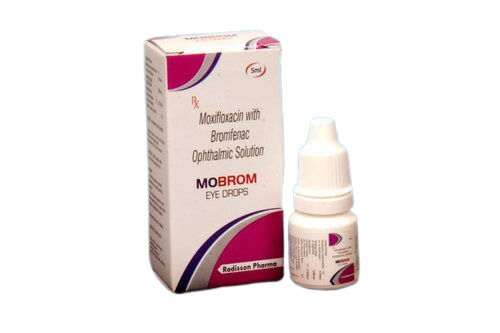 Moxifloxacin With Bromfenac Ophthalmic Solution Mobrom Eye Drops Radisson