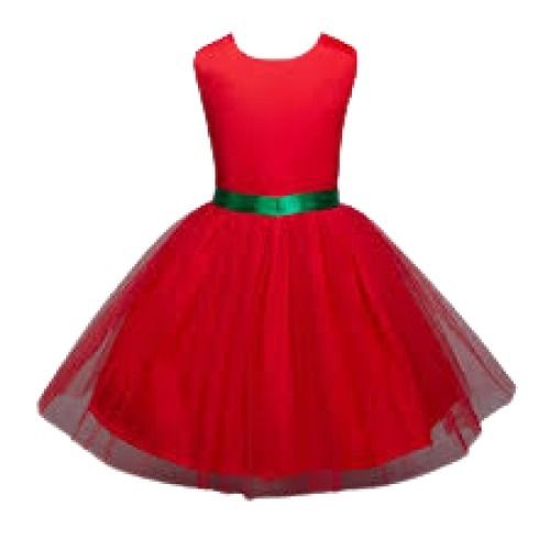 Skin Friendly Comfortable Modern Style Breathable Polyester Kids Frocks