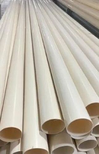 3 MM Length Weather Proof White Colour PVC Pipes