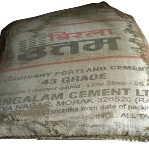 Grey 43 Grade 50 Kg In Construction Rapid Hardening Ordinary Portland Cement