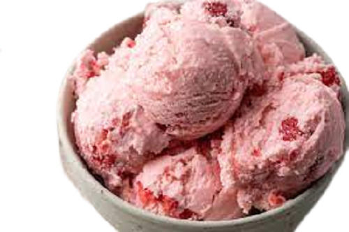 Delicious Creamy Taste Goodness Strawberry Flavour Ice Cream