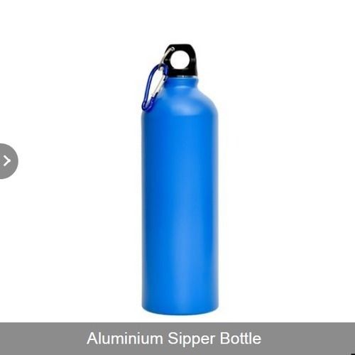 Blue Leakproof Aluminum Sipper Drinking Water Bottle, Storage Capacity 750 Ml