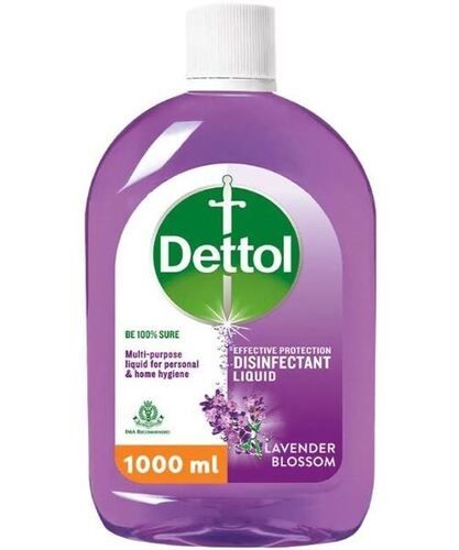 Purple 1 Liter, Kills 99.9% Germs And Bacteria Lavender Fragrance Disinfectant Liquid 