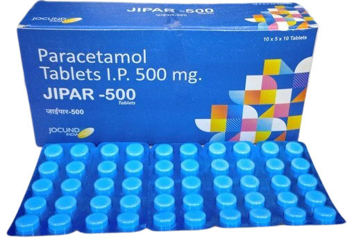 Paracetamol 500 Mg Tablets, 10x5x10 Tablets Blister Pack