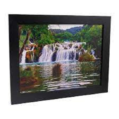 घर और ऑफिस की सजावट के लिए ब्राउन ग्लास हैंडमेड वुडन ब्लेज़िंग नेचर पेंटिंग