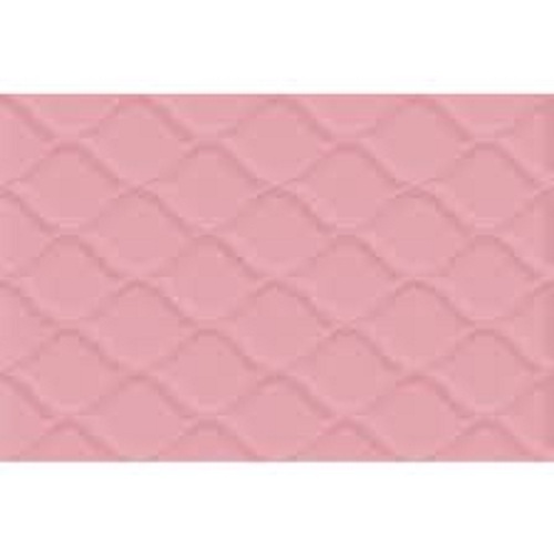 Ceramic Floor Tiles - 12x12 Inches, Light Pink Polished Finish with 2.5mm Thickness