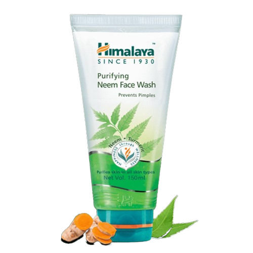 Daily Usable Chemical Free UV Blocking All Skin Types Instant Glow Himalaya Face Wash