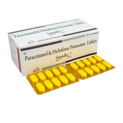 Paracetamol And Diclofenac Potassium Tablets