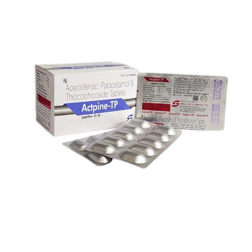 Actpine-TH Aceclofenac & Thiocolchicoside Tablets