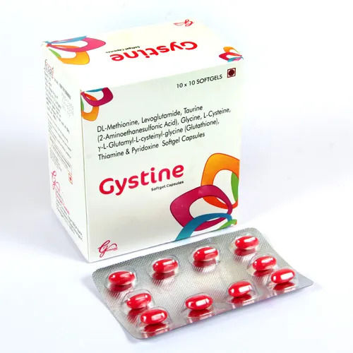 General Medicines Capsules Form Anti-Bacterial 100 Boxes Quantity Gystine Capsules  Recommended For: As Per Prescription