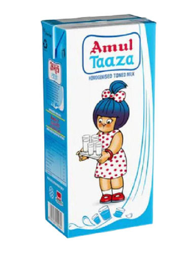 1 Liter Pure And Healthy Raw Homogenised Toned Fresh Taaza Milk Age Group: Adults