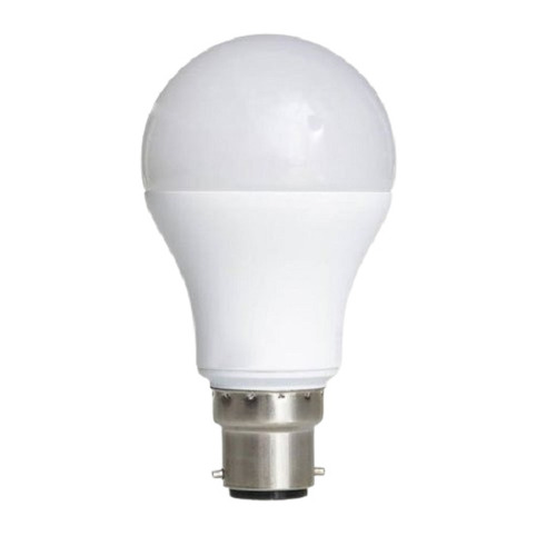 12 Watt 220 Voltage 50 Hertz Ip 54 Ratting Plastic Body B22 Base Type Led Bulbs Body Material: Aluminum