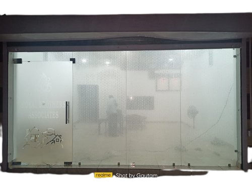 Transparent 8*3 Foot Size Modern Ms With Glass Double Fire Door