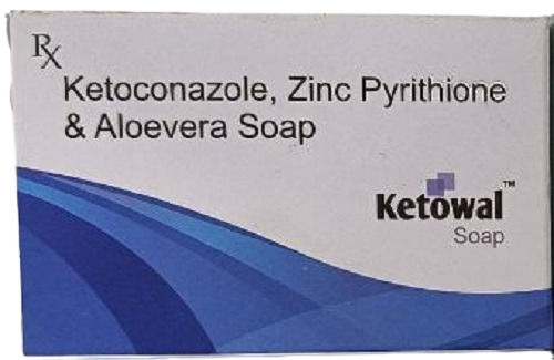 White Ketoconazole, Zinc Pyrithione And Aloevera Soap