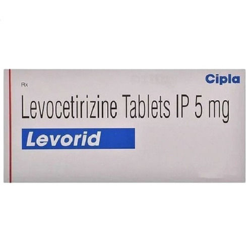 Levocetirizine Tablets Ip 5 Mg, 10 गोलियों का पैक सामान्य दवाएं